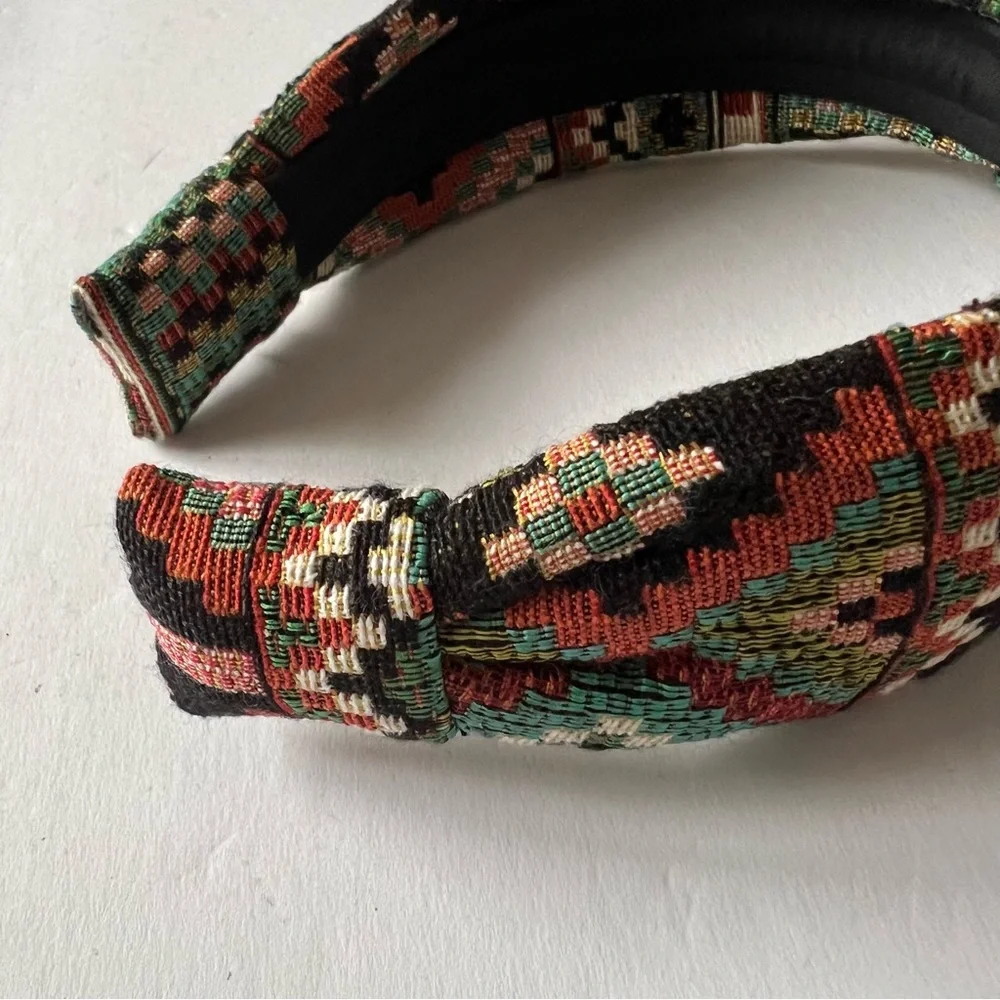 AUTUMN ADEIGBO WOVEN TWIST TRIBAL HEADBAND NWOT